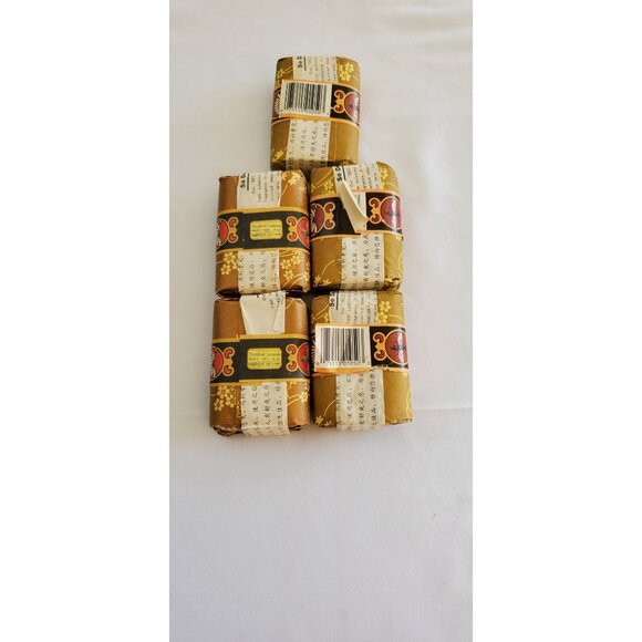 Bee & Flower Sandal Wood Soap Bars - LOT OF 5 - Picture 4 of 6